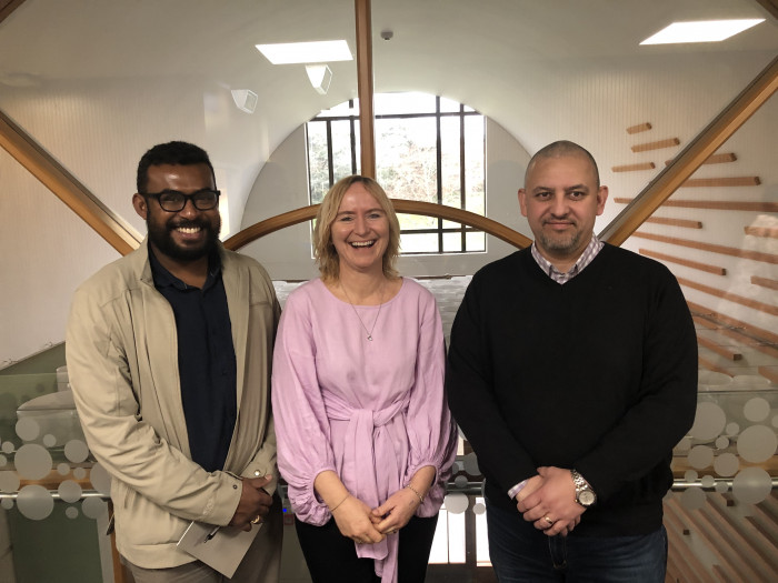 The broader research team at Massey University (L to R) – Dr Apisalome Movono, Professor Regina Scheyvens, Dr Jason Mika. Photo: Supplied