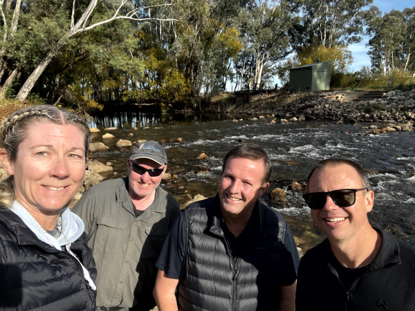 Cindy Baker ESNZ Ivor Stuart CSU Mike Hickford ESNZ Paul Franklin ESNZ
