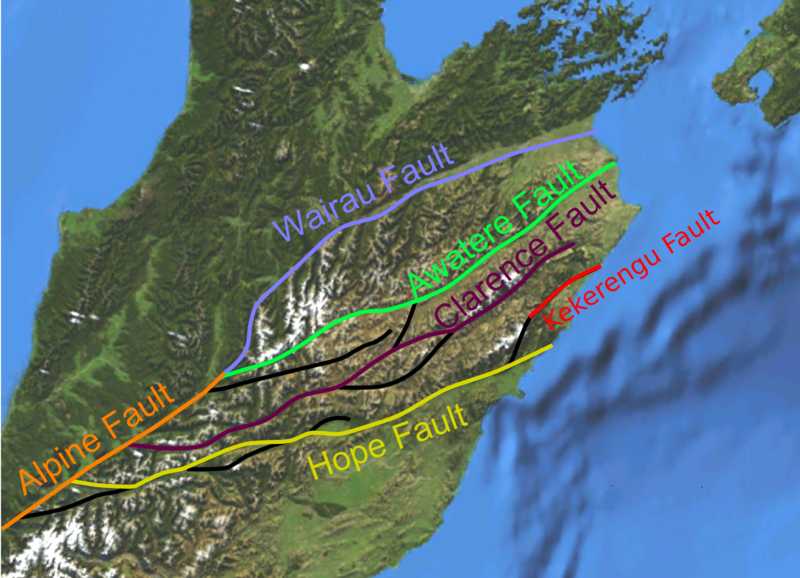 Nejnovější zprávy Posílit sem new zealand fault lines map uzel génius Oxid