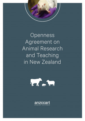 Cover ANZCCART Openness agreement July 2021