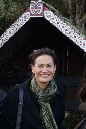 Marama with the projects doctoral student Ngahuia Harrison