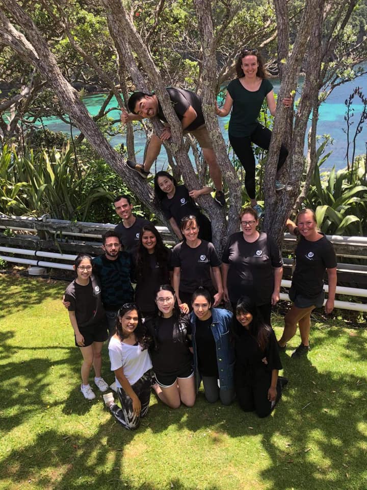 Montgomery lab picture 2020 A photo of Johanna Montgomery's research team.
