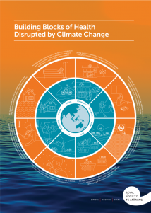 Illustration Climate Change and Health poster Large