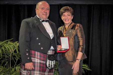 Rod Downey and Dame Patsy Reddy