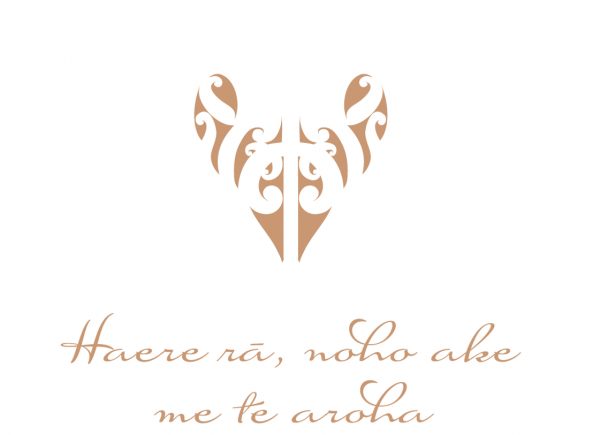 haerera Blessing, Haere rā, noho ake me te aroha, Farewell, we leave you with our love