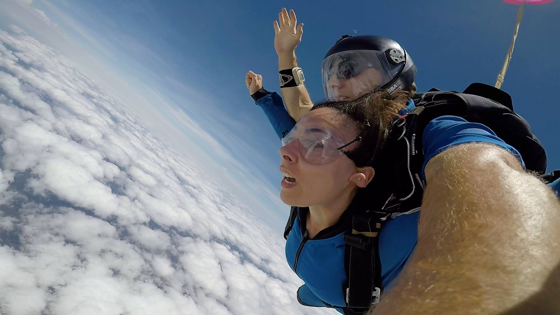 skydiving